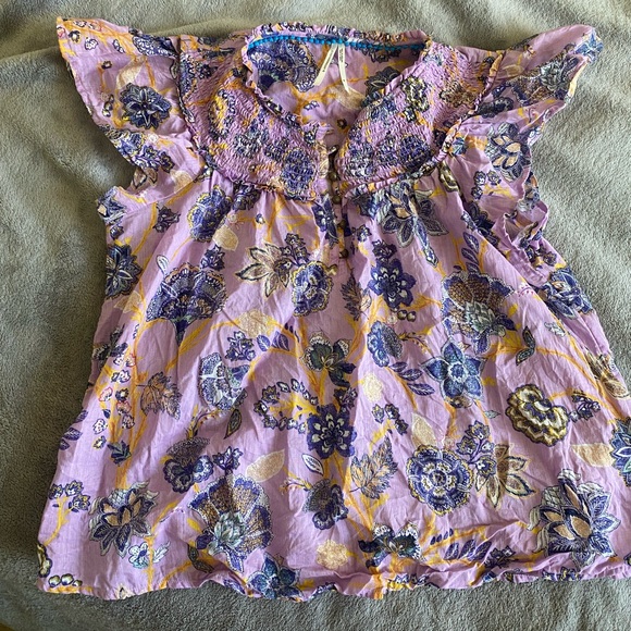 Anthropologie Tops - Anthropologie floral blouse